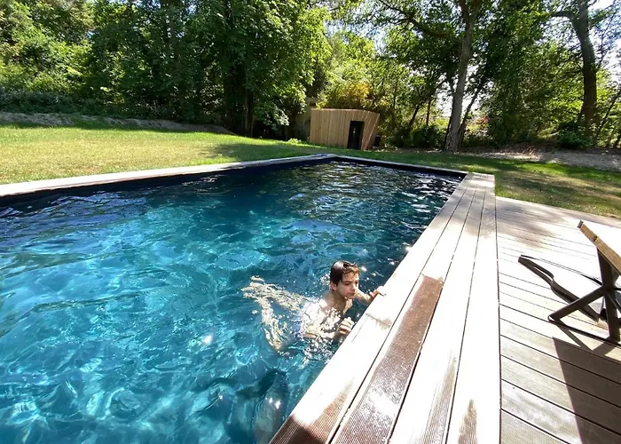 Le Touquet, Piscine Privee, 4 Panzió